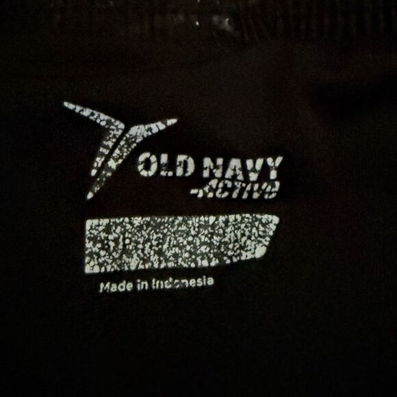 Old Navy Active Wear StretchTech Run shorts Black w gray design S - Picture 7 of 9